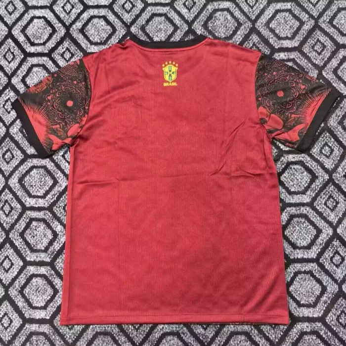 25-26  Brazil Goddess Red Fans Soceer Jersey