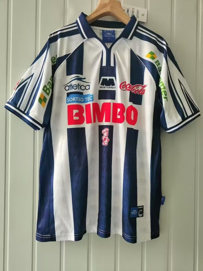 1999-2000 Monterrey Home Retro Soccer Jersey