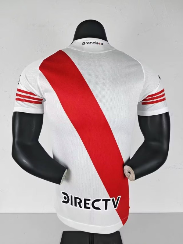 25-26 River Home Player Version Soccer Jersey