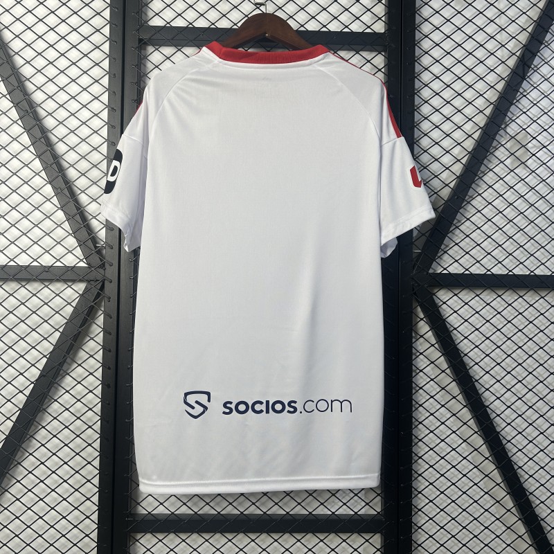 25-26 Sevilla Home Fans Soccer Jersey