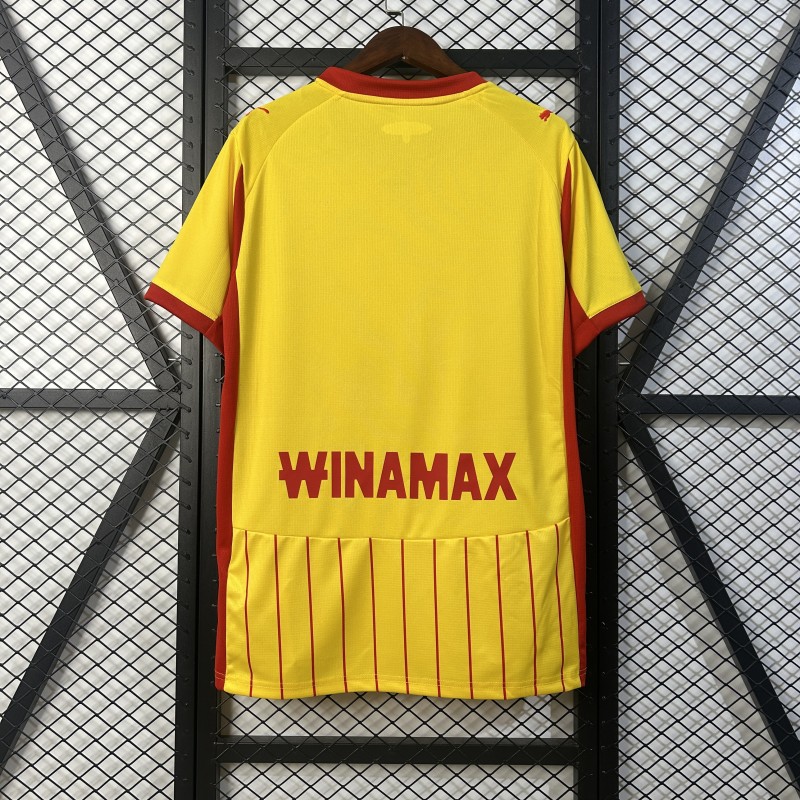 25-26 RC Lens Home Fans Soccer Jersey
