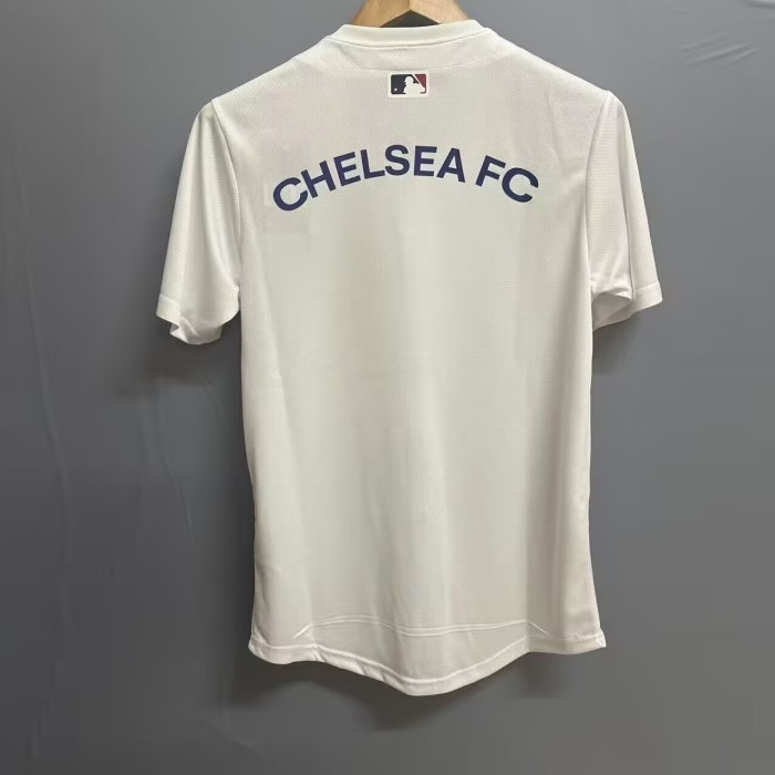 25-26 CHE White Baseball Jersey