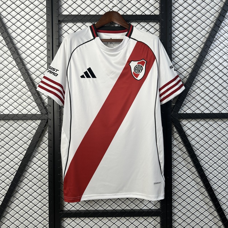 25-26 River Plate Home Fans Soccer Jersey