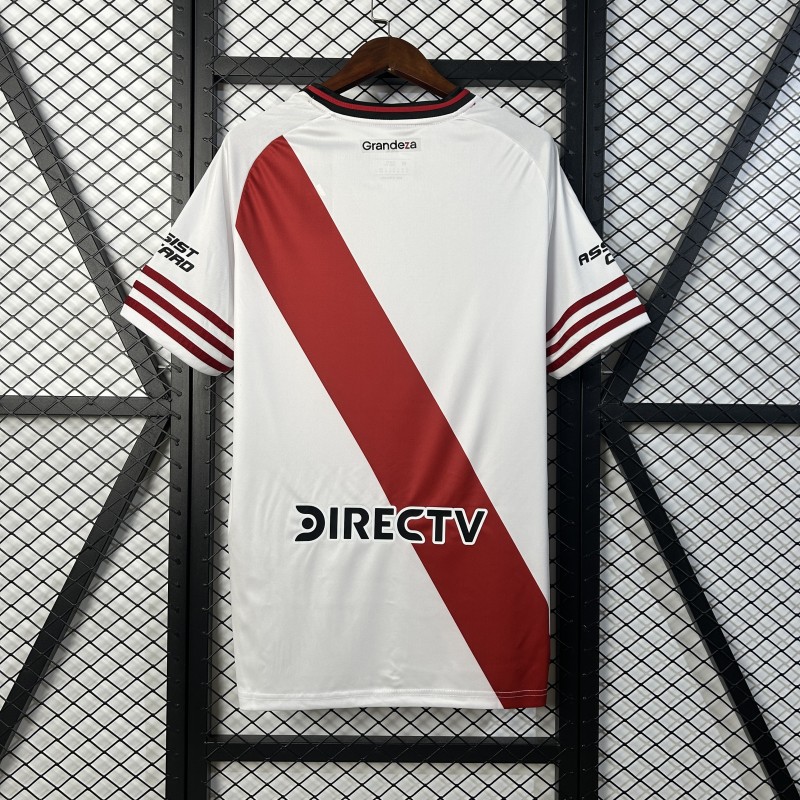 25-26 River Plate Home Fans Soccer Jersey