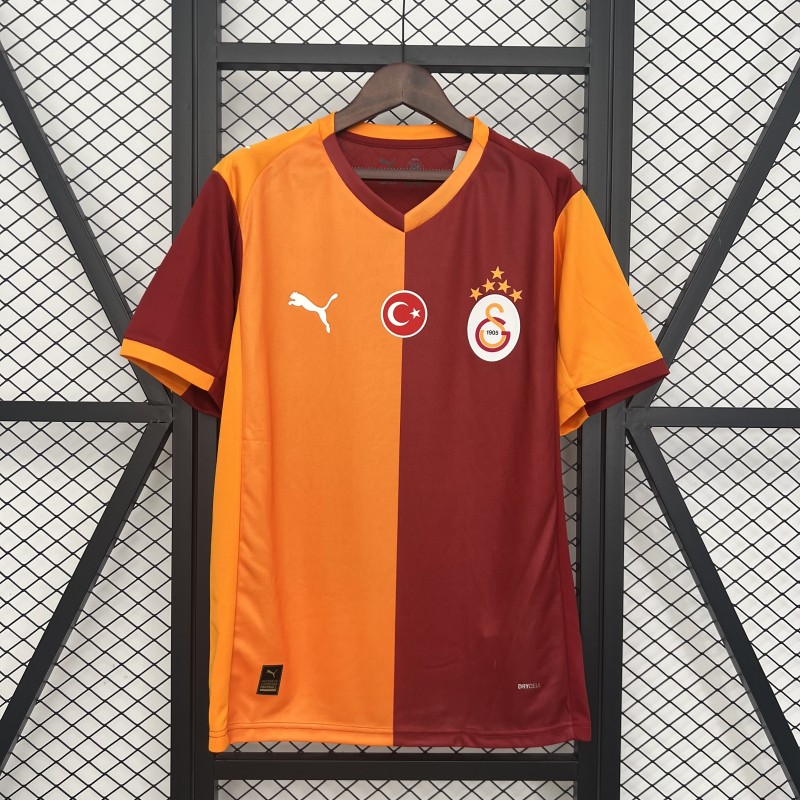 25-26 Galatasaray Home Fans Soccer Jersey