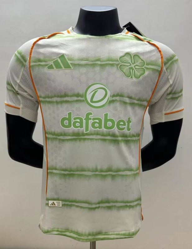 25-26 Celtic Third Away Player Version Soccer Jersey