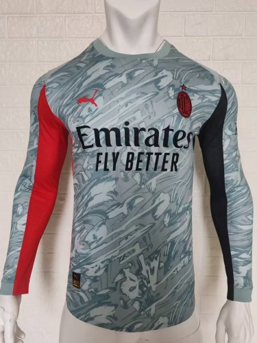 25-26 ACM Goalkeeper Long Sleeve Player Version Soccer Jersey 长袖球员