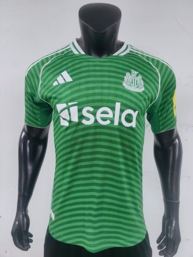 25-26 Newcastle Away Player Version Soccer Jersey