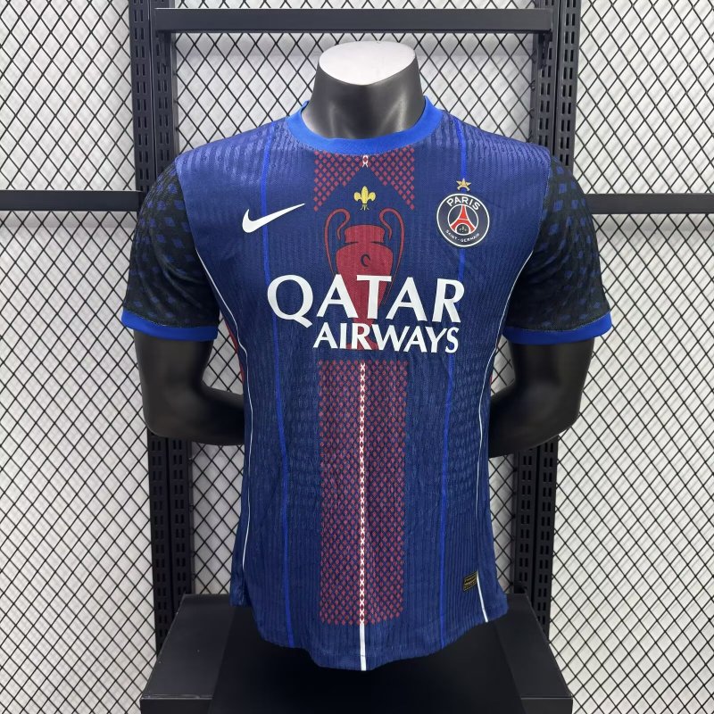 25-26 PSG Champions Player Special Edition Soccer jersey*2