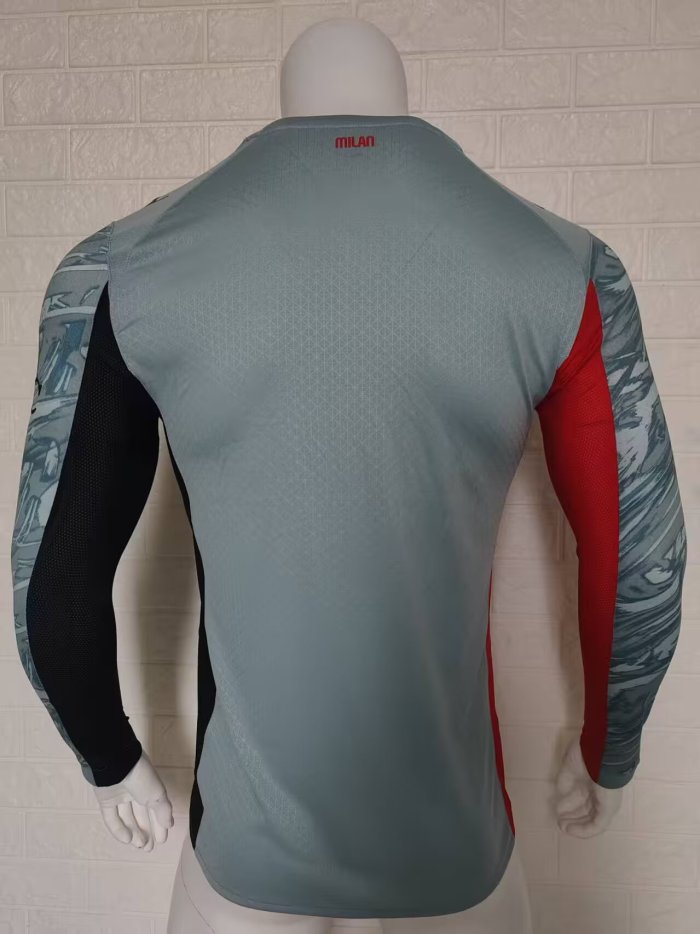 25-26 ACM Goalkeeper Long Sleeve Player Version Soccer Jersey 长袖球员