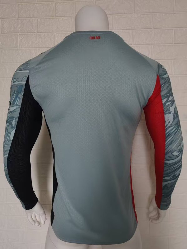 25-26 ACM Goalkeeper Long Sleeve Player Version Soccer Jersey 长袖球员