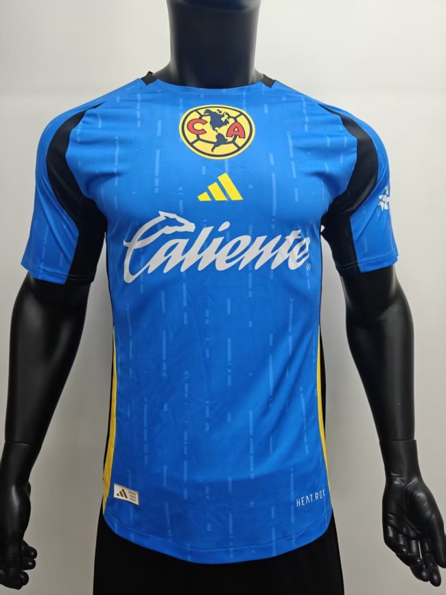 25-26 Club America Blue Player Version Soccer Jersey