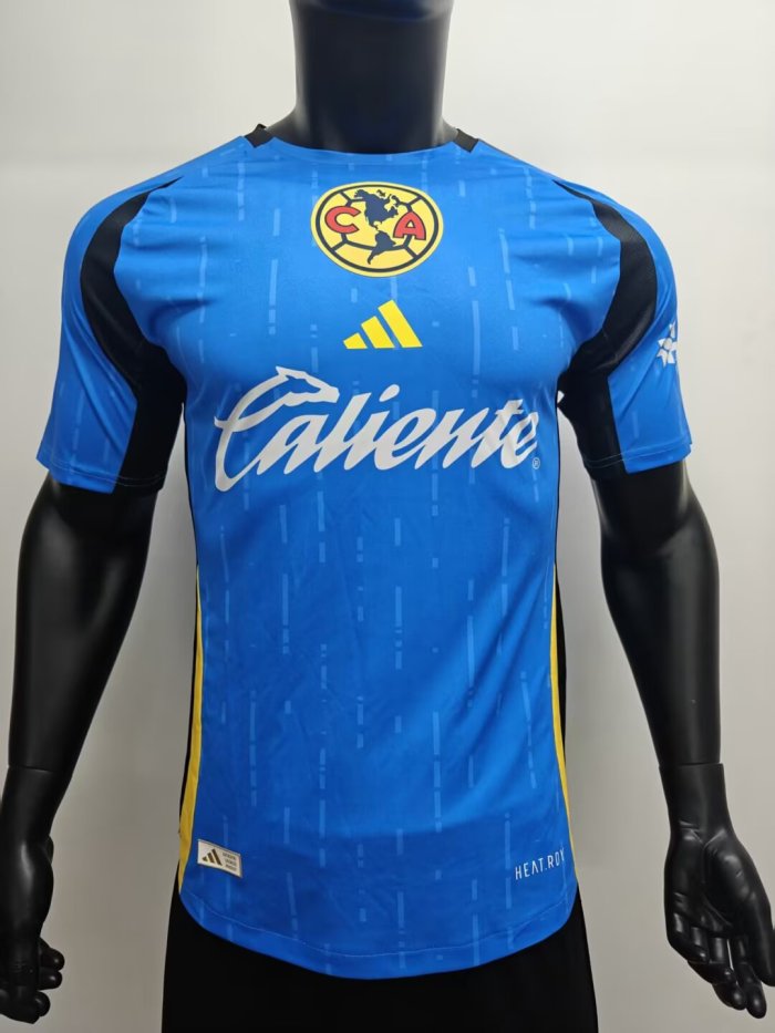 25-26 Club America Blue Player Version Soccer Jersey