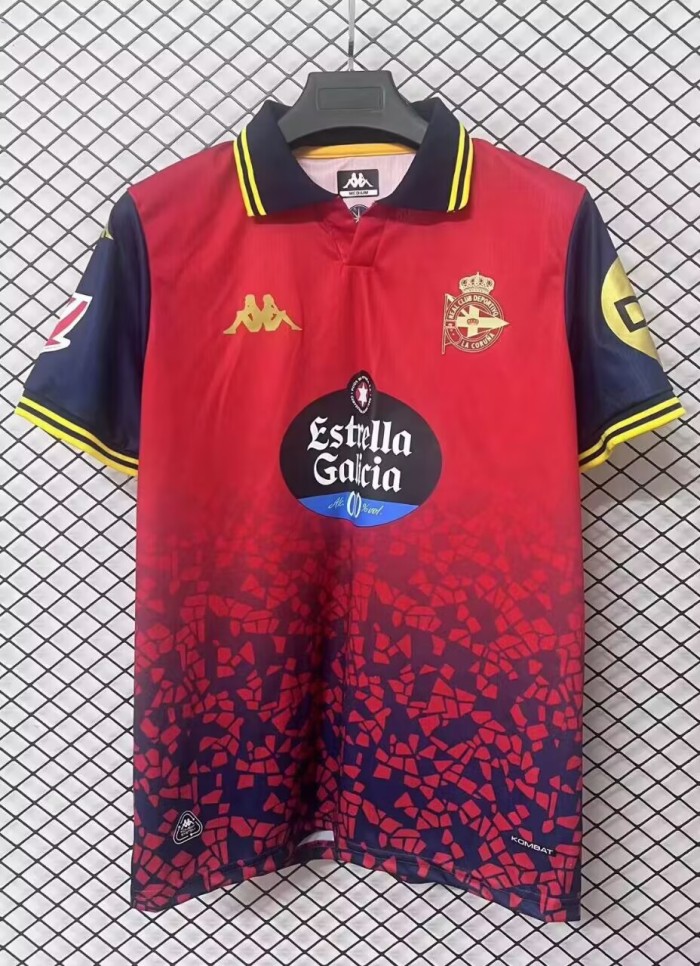 25-26 La Coruna Away Fans Soccer Jersey