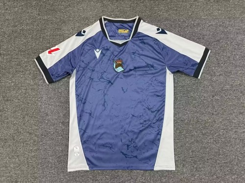 25-26 Real Sociedad Away Fans Soccer Jersey