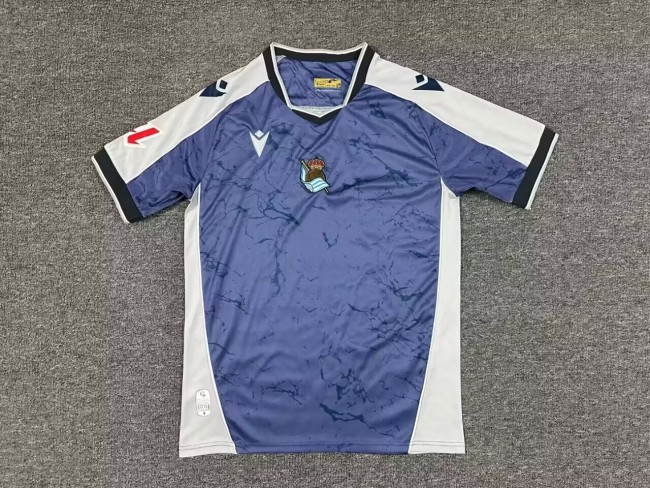 25-26 Real Sociedad Away Fans Soccer Jersey
