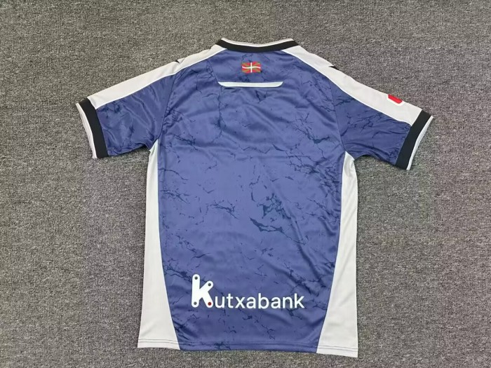 25-26 Real Sociedad Away Fans Soccer Jersey