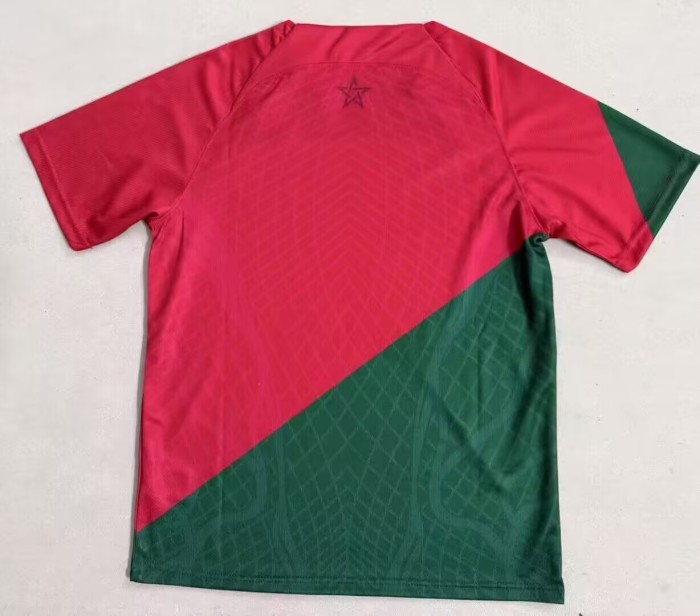 25-26 Morocco Special Edition Training shirts*红绿