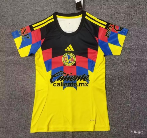 25-26 Club America Home Women Soccer Jersey (女)
