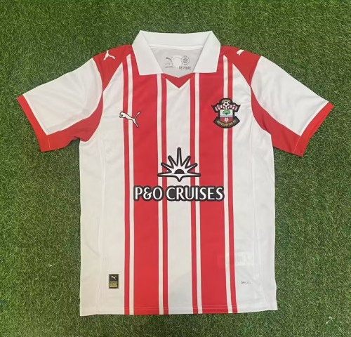 25-26 Southampton Home Fans Soccer Jersey
