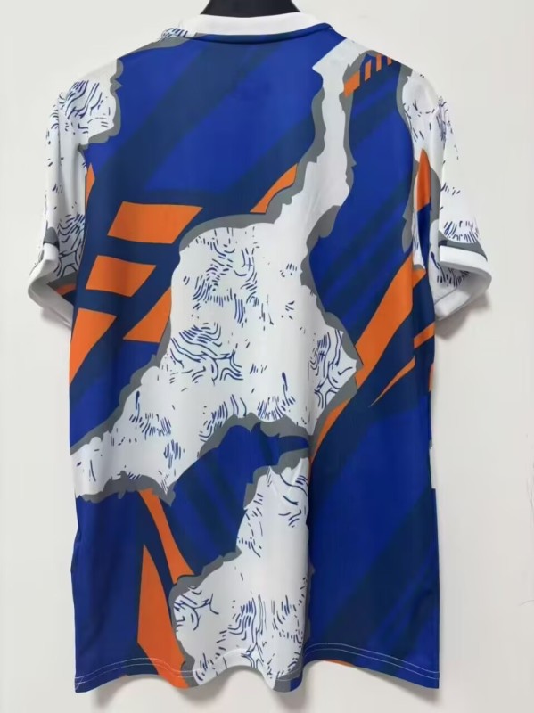 25-26 RMA Blue Orange Special Edition Fans Training Shirts