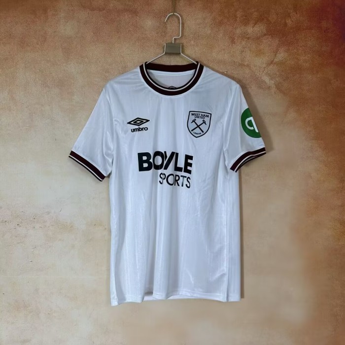 25-26 West Ham Away Fans Soccer Jersey