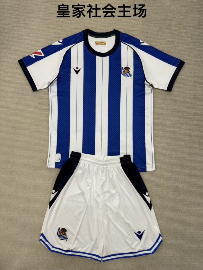 25-26 Real Sociedad Home Training Short Suit