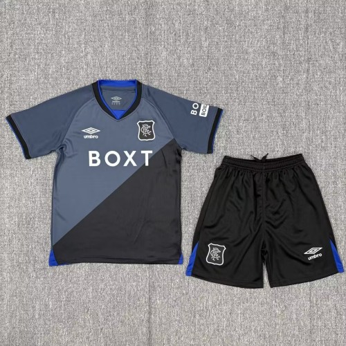 25-26 Rangers Second Away Kids Soccer Jersey