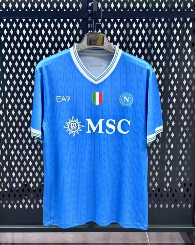 25-26 Napoli Home Fans Soccer Jersey