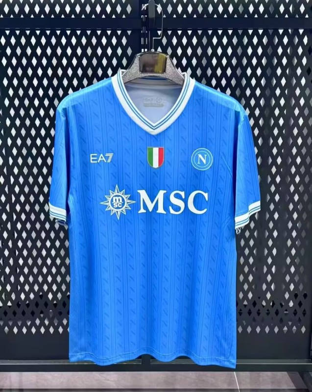 25-26 Napoli Home Fans Soccer Jersey