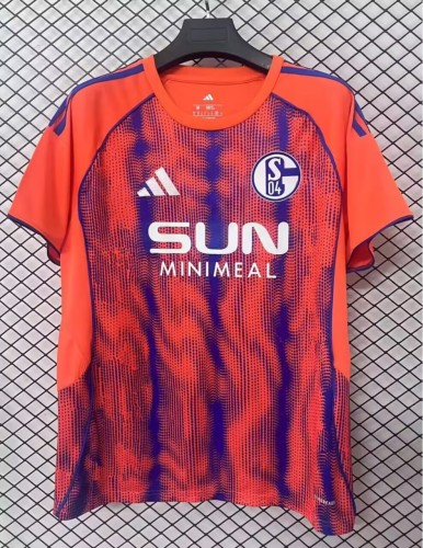 25-26 Schalke 04 Second Away Fans Soccer Jersey