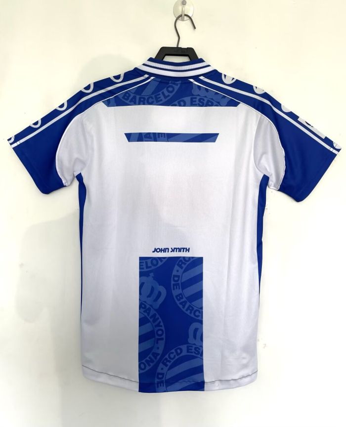 1999-2000 Espanyol Home Retro Soccer Jersey