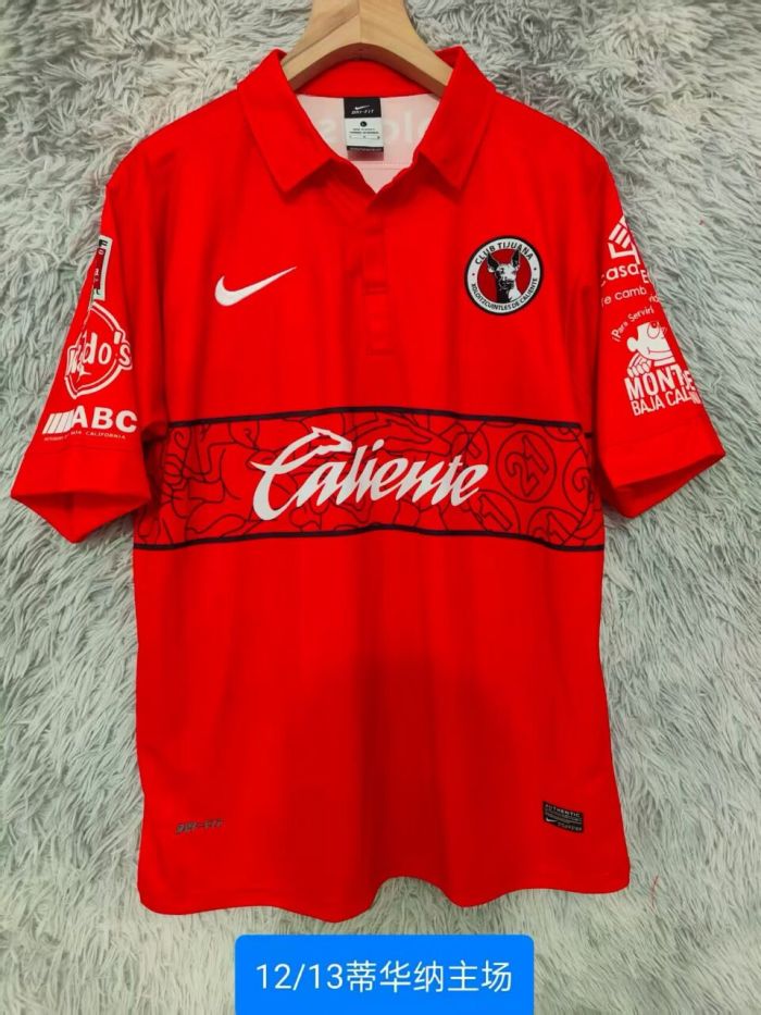 2012-2013 Tijuana Home Fans Soccer Jersey