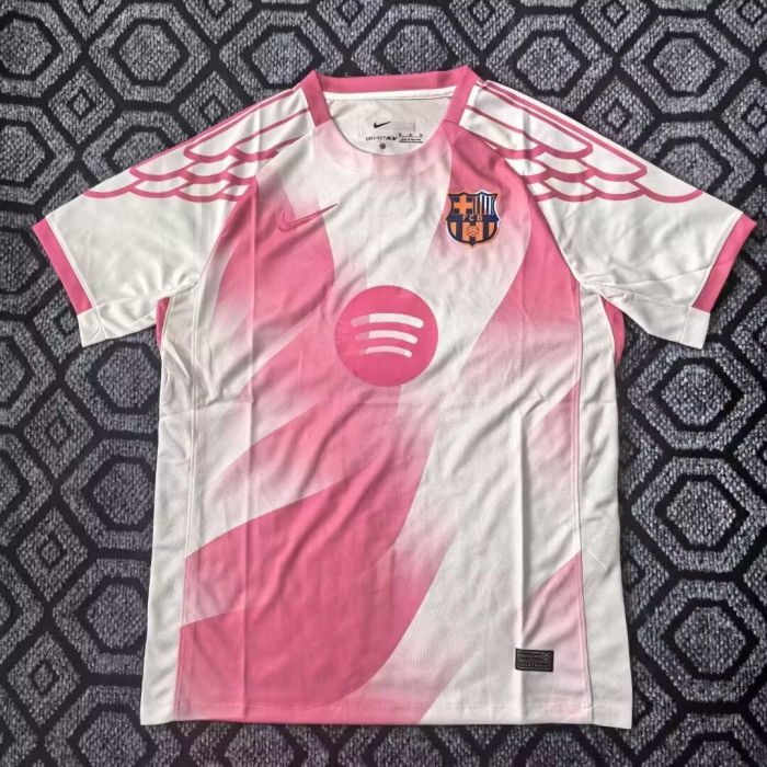 25-26 BAR Edition Fans Training Shirts*粉白色