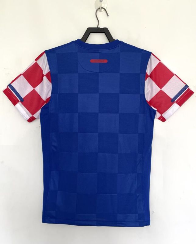 2010 Croatia Away Retro Soccer Jersey