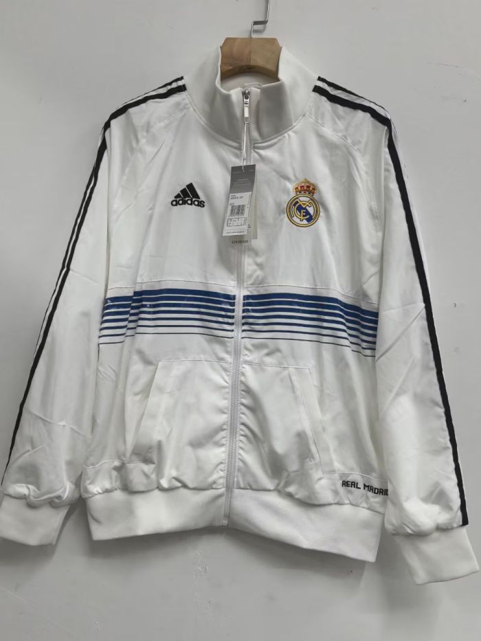 25-26 RMA White Windbreaker*条纹