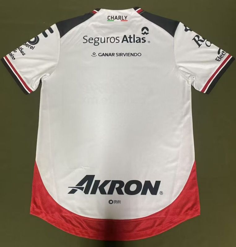 25-26 Atlas Away Player Soccer Jersey