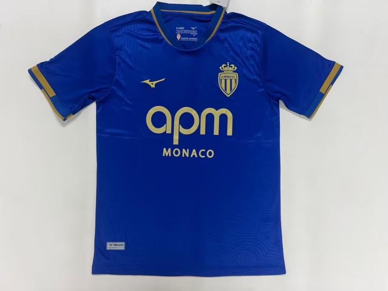 25-26 Monaco Away Fans Soccer Jersey
