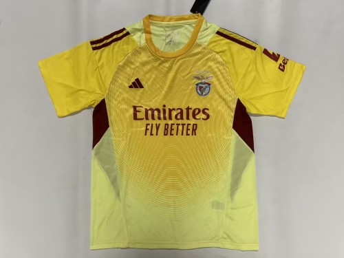 25-26 Benfica Goalkeeper Yellow Fans Soccer Jersey