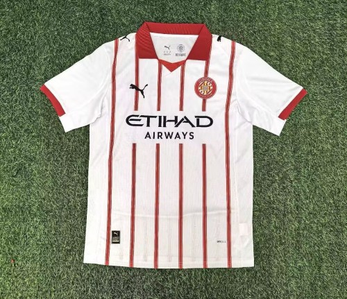 25-26 Girona Home Fans Soccer Jersey