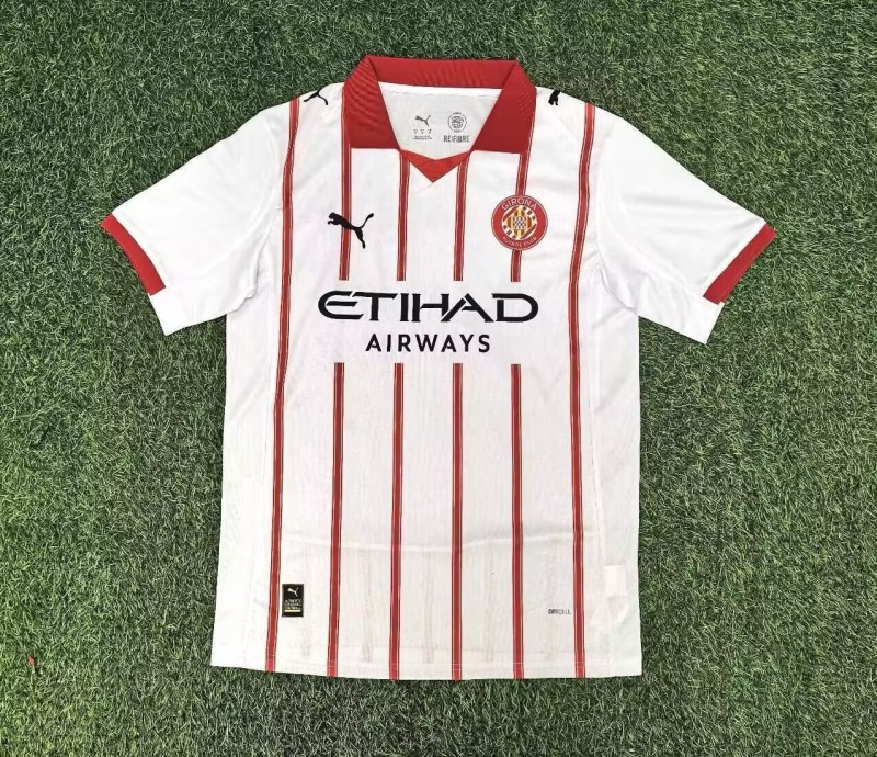 25-26 Girona Home Fans Soccer Jersey