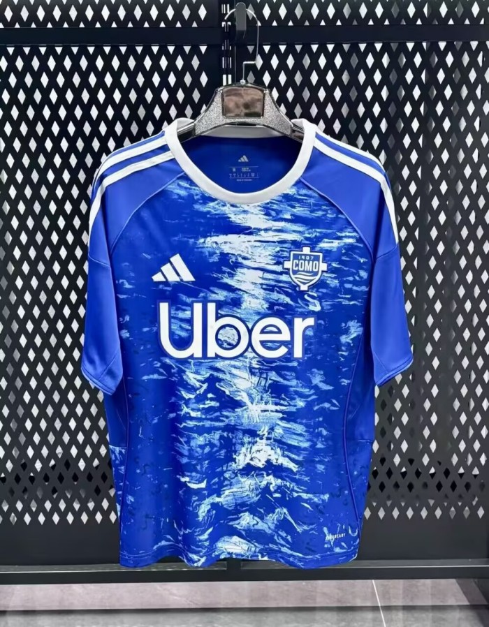 25-26 Como Home Fans Soccer Jersey