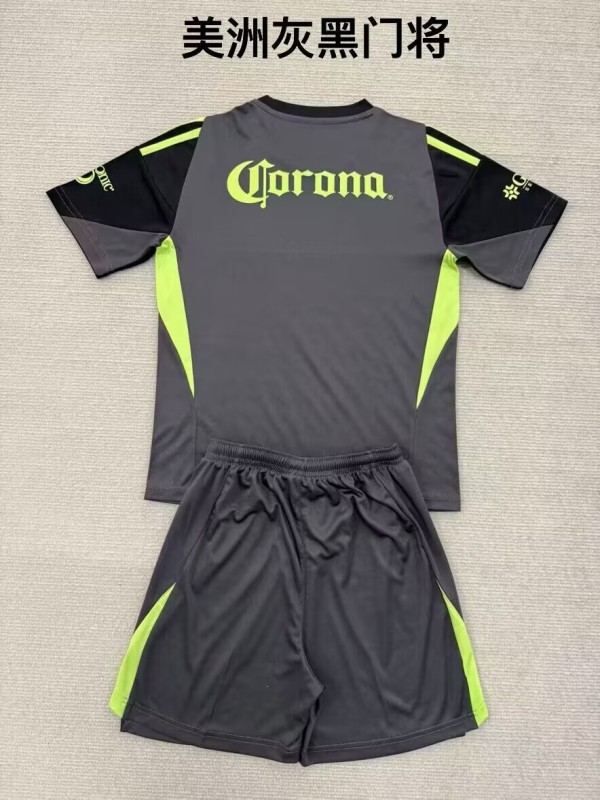 25-26 Club America Goalkeeper Black Training Short Suit