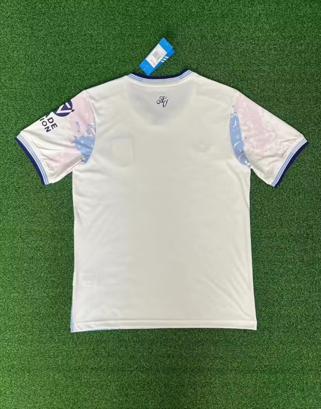 25 -26 Aston Villa Second Away Fans Soccer Jersey