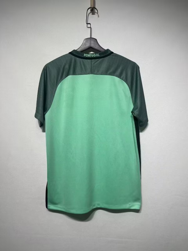2016 Portugal Second Away Retro Soccer Jersey