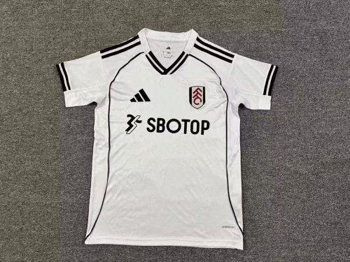 25-26 Fulham Home Fans Soccer Jersey