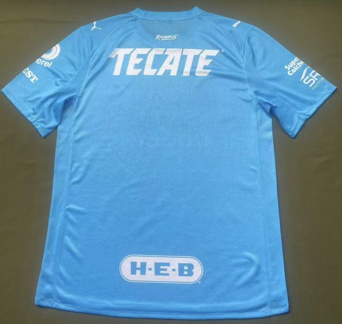 25-26 Monterrey Bule Goalkeeper Fans Soccer Jersey