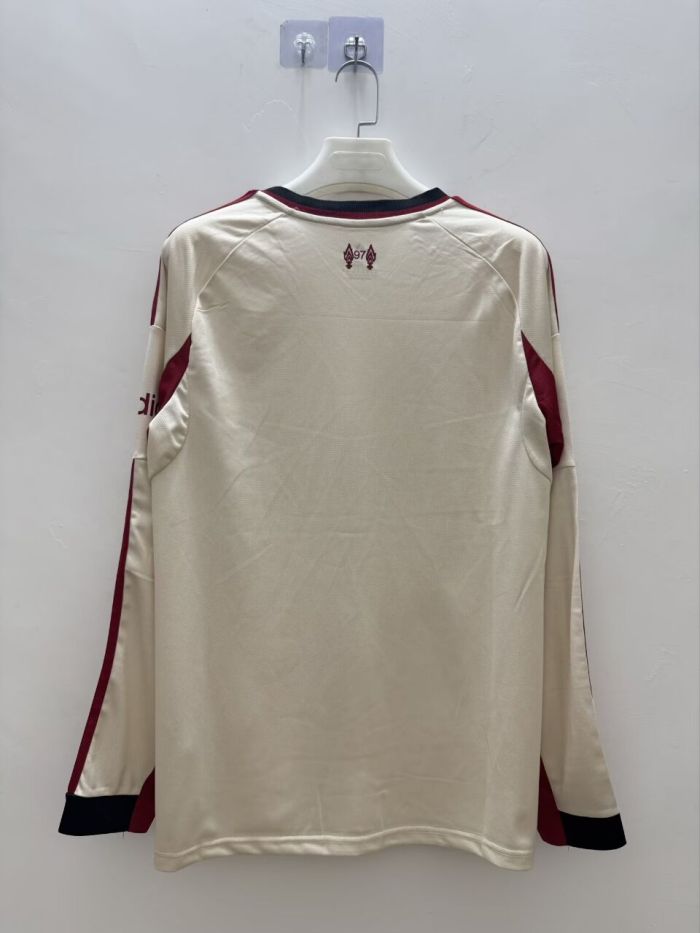 25-26 LIV Away Long Sleeve Soccer Jersey (长袖)