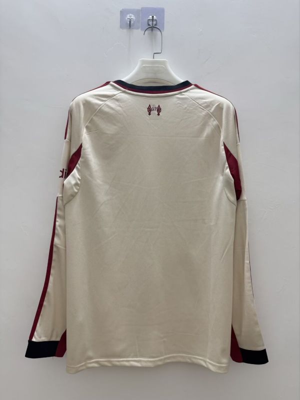 25-26 LIV Away Long Sleeve Soccer Jersey (长袖)