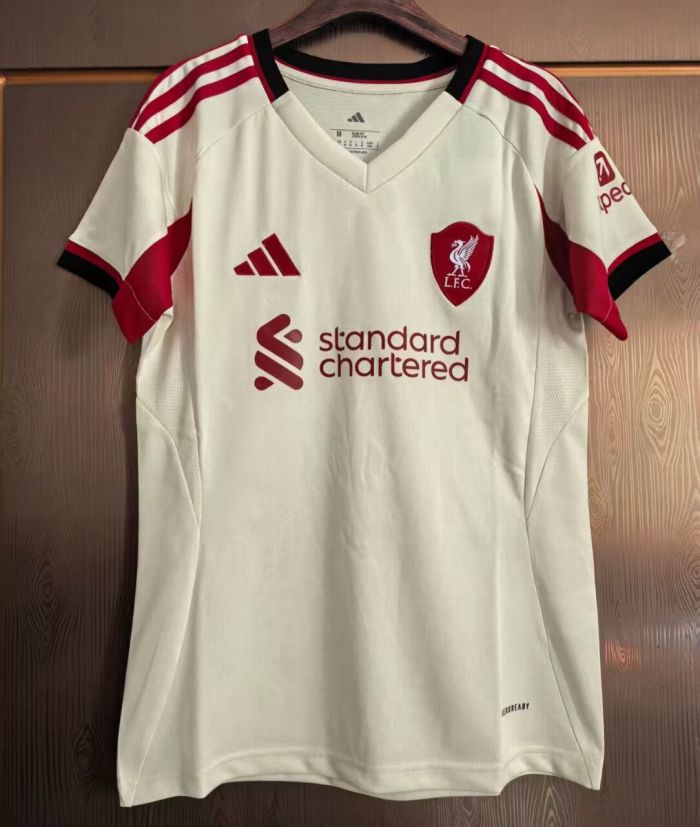 25-26 LIV Away Women Soccer Jersey (女)